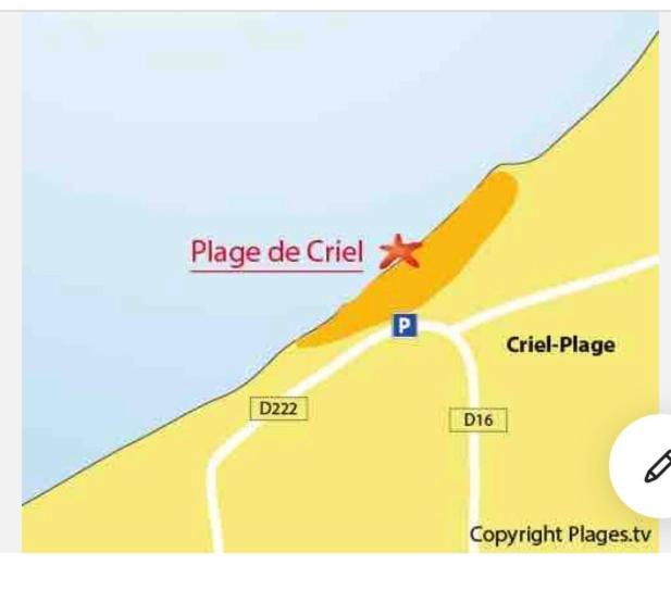 Les Coteaux Vue Mer Criel-sur-Mer Exteriör bild
