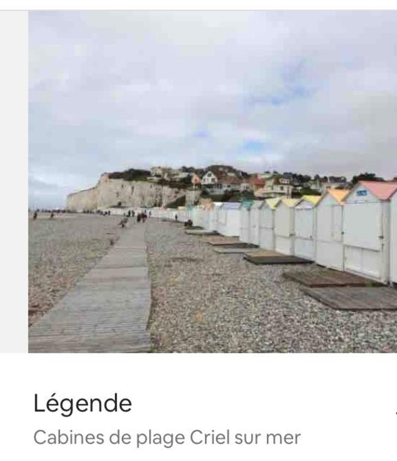 Les Coteaux Vue Mer Criel-sur-Mer Exteriör bild